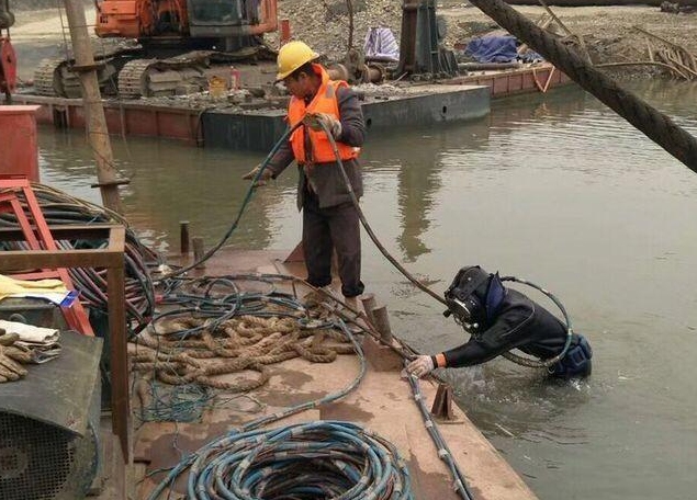 故城潜水封堵打捞